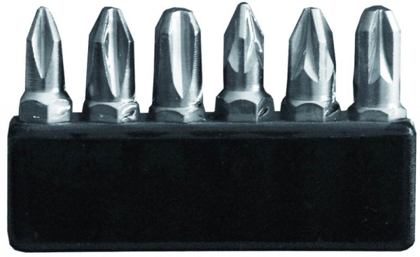 Sada bitov 6HR 1/4" PH,PZ v zásobníku, NAREX