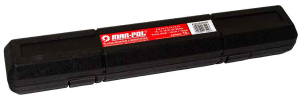 Sada dlhých račňových kľúčov s kĺbom, 15-dielna, 8 - 24 mm v kufríku, MAR-POL 3