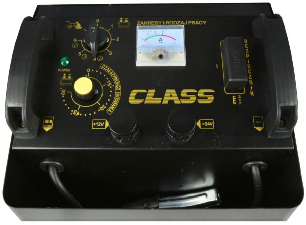 Nabíjačka so štartérom CLASS 630, 12/24 V, štart. prúd 360/600A, kapacita 20-1550Ah, GEKO 3
