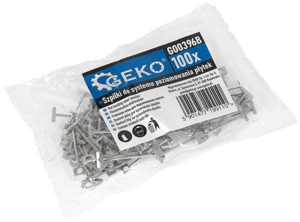 Sada prípravkov na vyrovnanie obkladačiek a dlažby 100 ks, GEKO 2