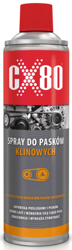 Sprej na klinové remene 500ml, CX-80