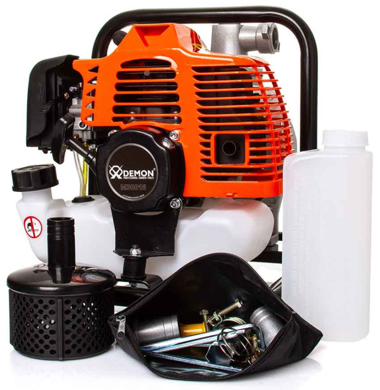 Čerpadlo na vodu motorové, 150-300 l/min, sacia výška 8 m, výtlak 25m, 43 cm3, hrdlo 1" 10