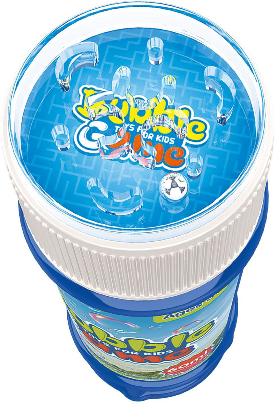 Bublifuk Strend Pro, s hrou, 60 ml, mix farieb, sellbox 24 ks 1