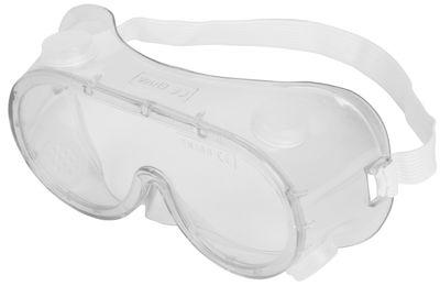Okuliare Safetyco B209, číre, ochranné, uzavreté, s vetraním