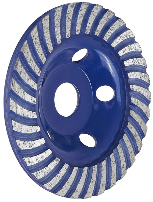 Brúsny diamantový kotúč 125 x 22 mm TURBO, bez závitu, GEKO 1