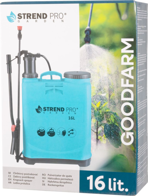 Postrekovač Strend Pro Garden, Goodfarm, chrbtový, 16 lit. 1