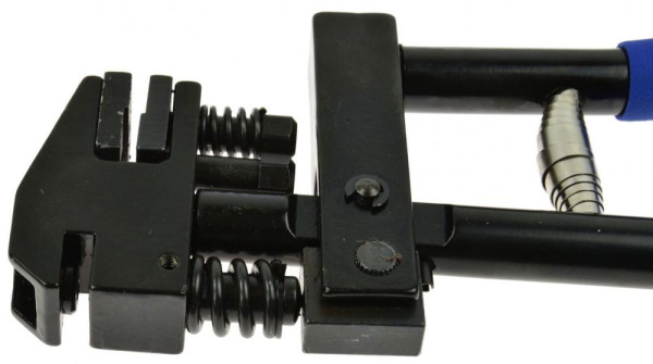 Falcovacie a dierovacie klampiarské kliešte, max. priemer diery 5 mm, GEKO 1