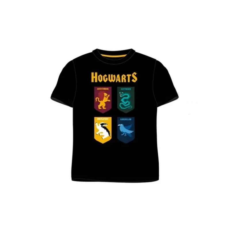 EplusM Pánske bavlnené tričko HARRY POTTER Crest - L (large)