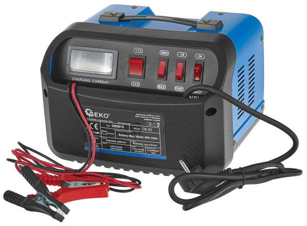 Nabíjačka so štartovaním 12/24V 20-380 Ah, GEKO 1