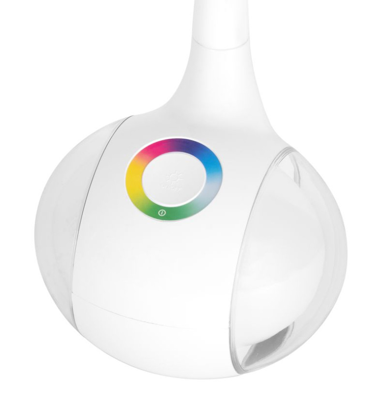 Lampa LED, stolná, stmievateľná, biela, 256 farieb, atmosférické podsvietenie, 6 W 1
