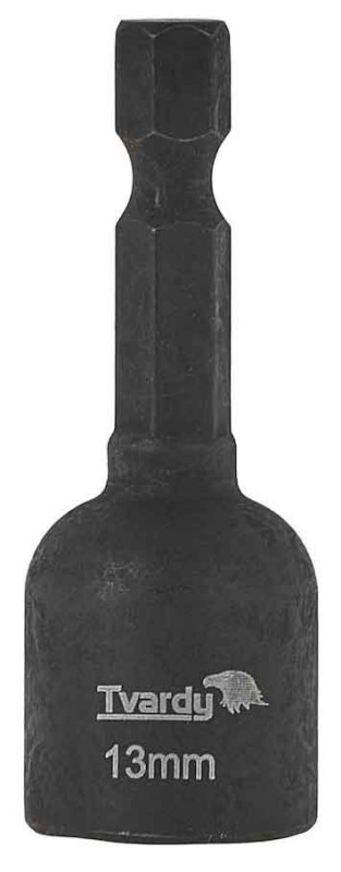 Adaptér úderový 1/4" 6 hran magnetický 13x48 mm, TVARDY 1