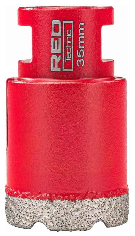 Sada diamantových koruniek, závit M14, rozmery 6,8,10,35,68 mm, RED TECHNIK 3