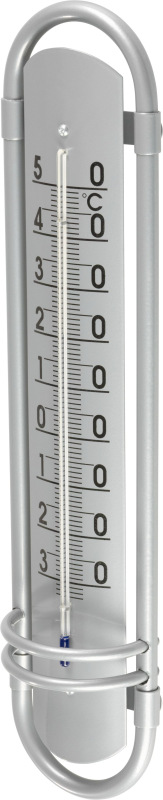 Teplomer Strend Pro TM-180 Borderer, vonkajší, na okno, 380x88x35 mm, vzhľad Alu, plast 1