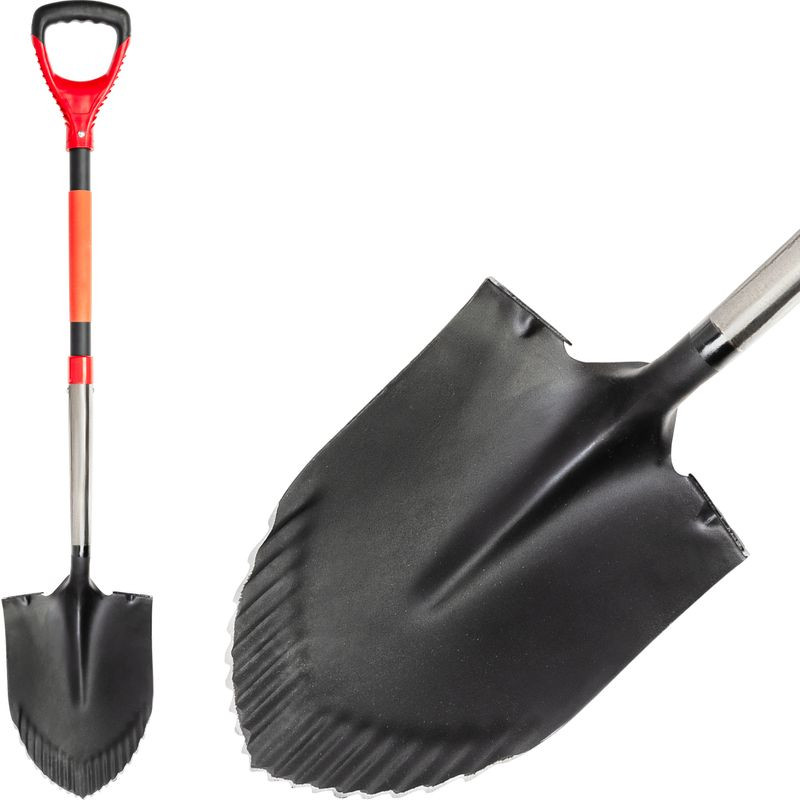 Rýľ Strend Pro Premium RedShark, špicatý, so sklolaminátovou násadou D 1150 mm