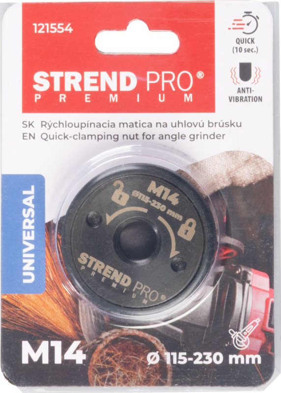 Matica na rýchloupínanie Strend Pro Premium, do uhlovej brúsky, prášková metalurgia 1