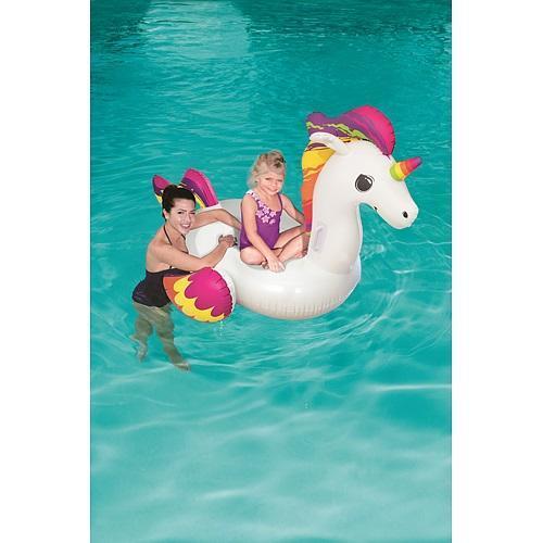 Jednorožec Bestway® 41114, Fantasy unicorn rider, detský MAXI, nafukovací, 1,50x1,17 m 1