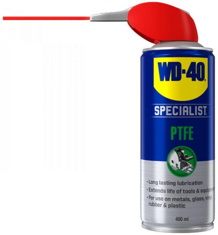 Sprej mazací a konzervačný WD-40, 400 ml, Specialist-HP PTFE s Teflónom