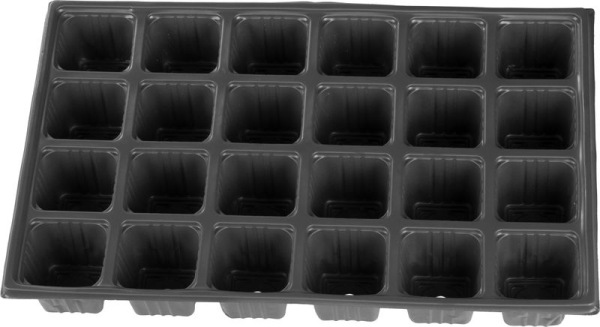 Sadbovač Strend Pro, na priesady, 7,8x6,8x7 cm, 24 priesad, štvorec 1