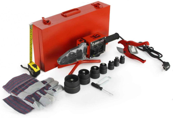 Polyfúzna zváračka 1500W s príslušenstvom a nadstavcami 16, 20, 25, 32, 40, 50, 63 mm 13