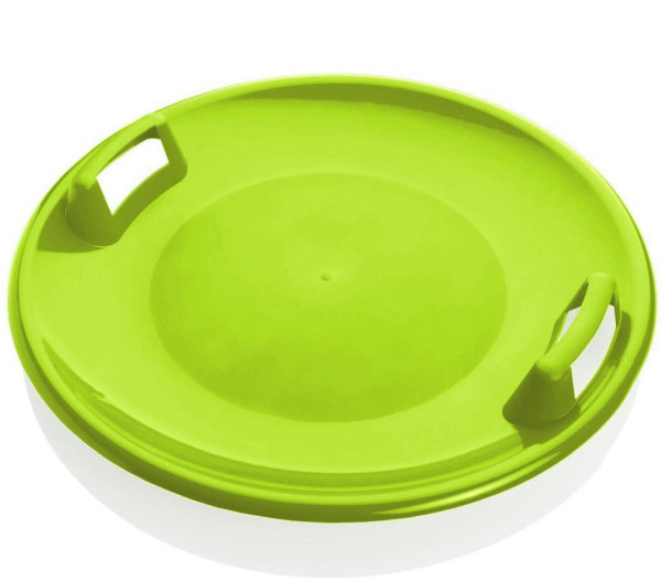 PLASTKON Sánkovací tanier disk SUPER STAR- limetková