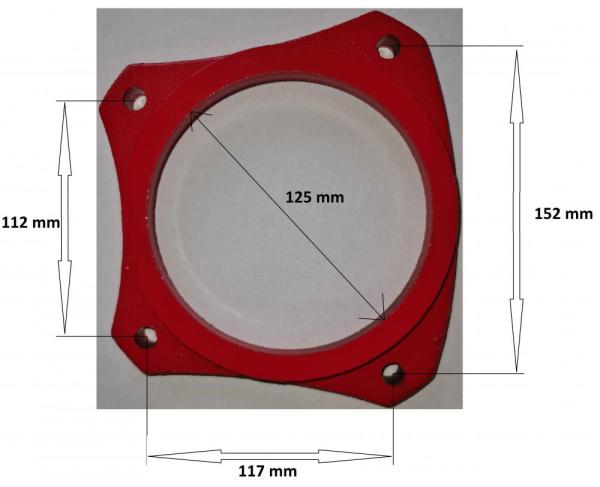 Otočná základová doska k zveráku YORK 100 mm 2