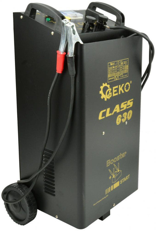 Nabíjačka so štartérom CLASS 630, 12/24 V, štart. prúd 360/600A, kapacita 20-1550Ah, GEKO 1