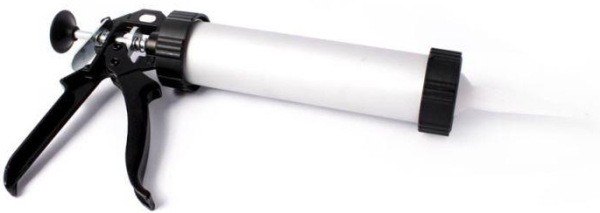 Pištoľ vytláčacia 600 ml, hliniková, GEKO