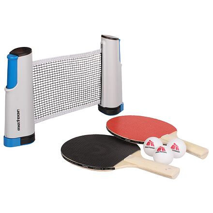 Meteor Set Rollnet set na stolný tenis 2+3 čierna