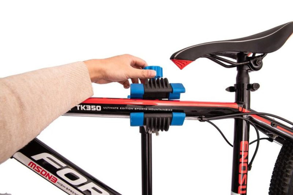 Stojan Strend Pro, na bicykel, na opravu kolies, servisný, 109-190 cm 4