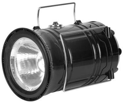 Lampa Strend Pro Camping CL102, LED, 80 lm, 1200 mAh, efekt plameňa, kempingové svietidlo, solárne n