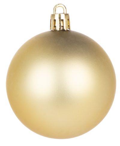 Gule MagicHome Vianoce, 30 ks, zlaté, mix, na vianočný stromček, 6 cm