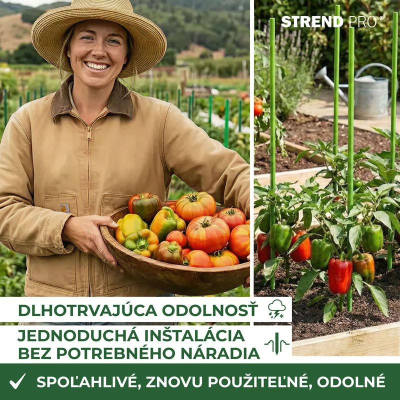 Tyč CountryYard S279, 150 cm, 7.9 mm, zelená, oporná, sklolaminát 4