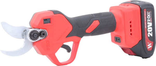 Nožnice Worcraft Home CSC-S20LiBCM ShareSYS, 20V Li-Ion, záhradné, akumulátorové, na konáre, cut.30