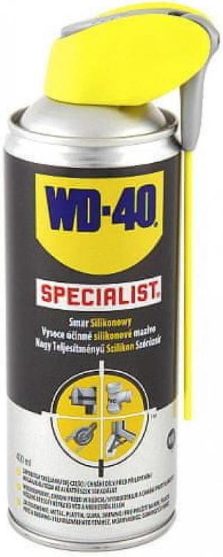 Sprej mazací a konzervačný WD-40, 400 ml, Specialist-Silikón