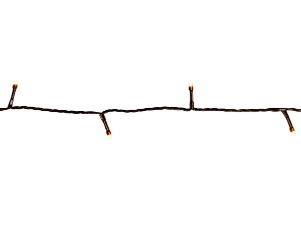 Reťaz MagicHome Vianoce, 230V, 14 m, 140 LED teplá biela, osvetlenie