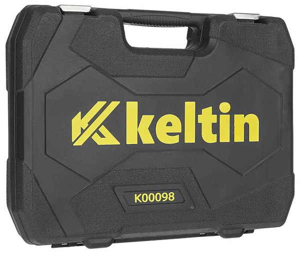 Gola sada 1/4" a 1/2", 108-dielna v plastovom kufri, KELTIN 6