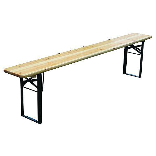 Lavica DORTMUND Standard, 175x23x47 cm