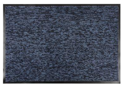 Rohožka MagicHome CPM 305, pred dvere, 60x90 cm, čierna/modrá