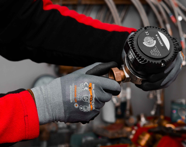 Ochranné rukavice SUPER TECH FLEX, mikropenový nitril, veľkosť 10, VASKO 2