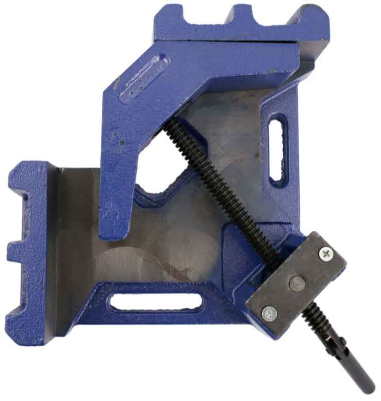 Zverák uhlový so zaistením 100 mm, max. šírka 60 mm, 9,5 kg, XL-TOOLS 1