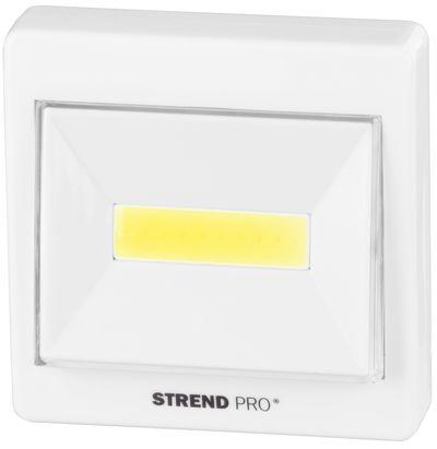 Svietidlo Strend Pro Switchlight C1062, 3W COB 100 lm, 3xAAA, vypínač, Sellbox 12 ks