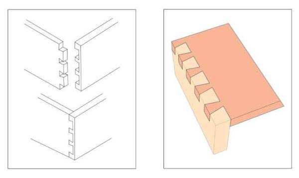 Uholník stolársky - Japonský 3D, hliníkový, dĺžka 200 mm, XL-TOOLS 5