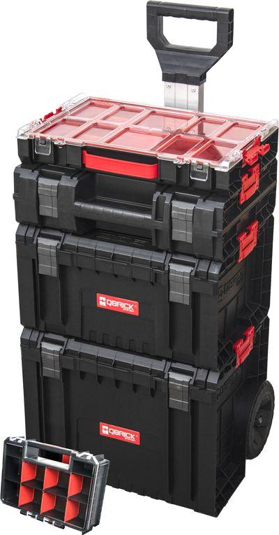 Box QBRICK® System PRO Set 5v1 - Cart, Toolbox, Toolcase, Organizer 100 a Multi, 5 dielna sada boxov