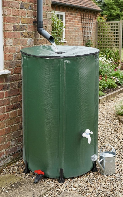 Barel Strend Pro CRB75, 750 lit, skladací, na dažďovú vodu, s ventilom, nádrž 1