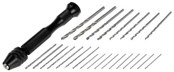 Ručná vŕtačka pre MINI vrtáky 0,5-3 mm, GEKO 2