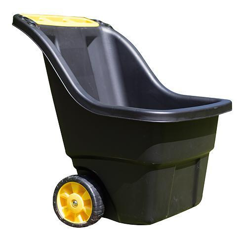 Vozík Keter® SUPER PRO 150L, 68,5x73x91,5 cm, čierny, na záhradný odpad