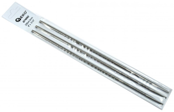 Pilník okrúhly 4,0 mm na ostrenie pílových reťazí, dĺžka 200 mm, GEKO 1