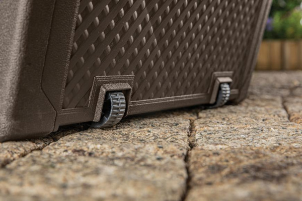 Box Keter EMILY 277 L, úložný, hnedý 4