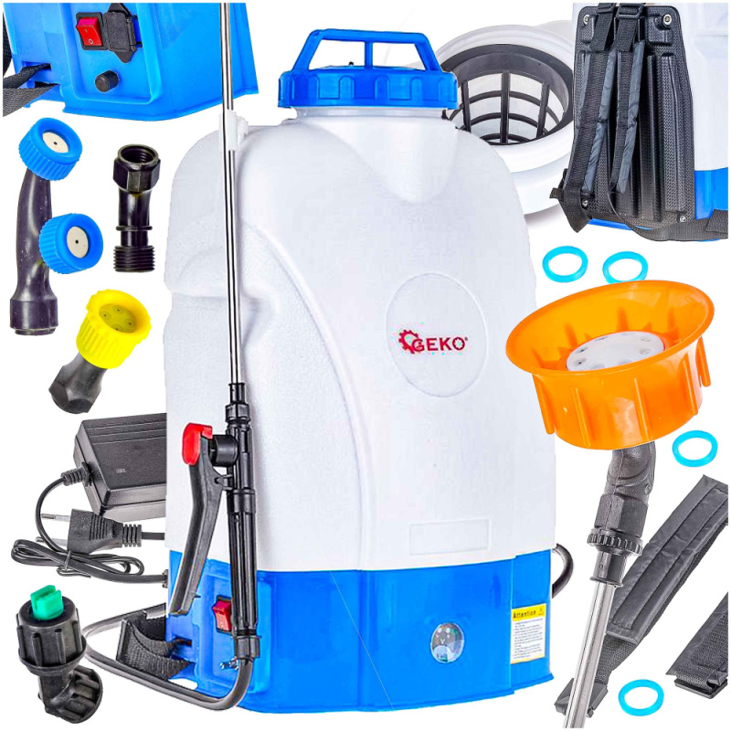 Postrekovač akumulátorový 20 litrov, akumulátor 12V-8Ah 12