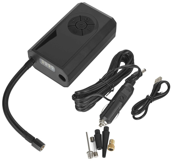 Kompresor do auta/na bicykel 4000mAh, 84W, 10 barov, GEKO 1